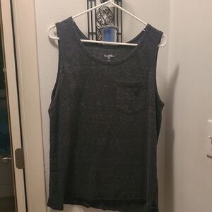 Casual Black Tank Top